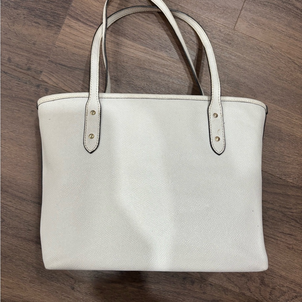 Coach Cream mini city Tote Bag - Picture 2 of 15